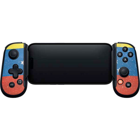Venezuela Flag Distressed Backbone One for iPhone Game Controller Skin